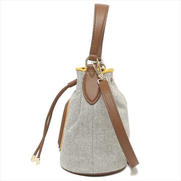 フルラ アウトレット ハンドバッグ ショルダーバッグ クリオ バケットバッグ ブラウン イエロー マルチカラーレディース FURLA WB00588 BX0707 1124S 詳細画像