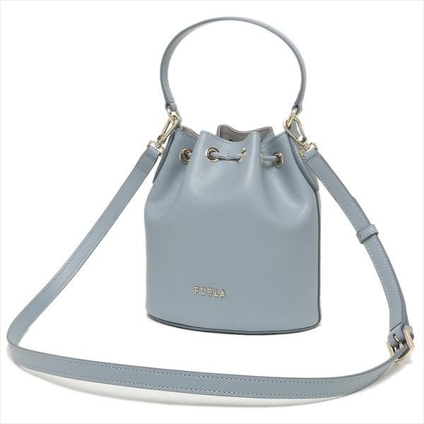 フルラ アウトレット ハンドバッグ ショルダーバッグ クリオ バケットバッグ ブルー レディース FURLA WB00588 BX0306 K3500 詳細画像
