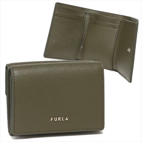 フルラ アウトレット 三つ折り財布 クラシック ミニ財布 グリーン レディース FURLA WP00234 BX0306 0MU00