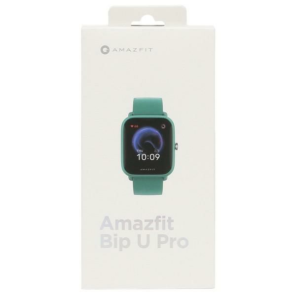 アマズフィット 時計 メンズ レディース ビップユープロ 40×35 充電式クォーツ グリーン Amazfit SP170026C08 シリコン 詳細画像