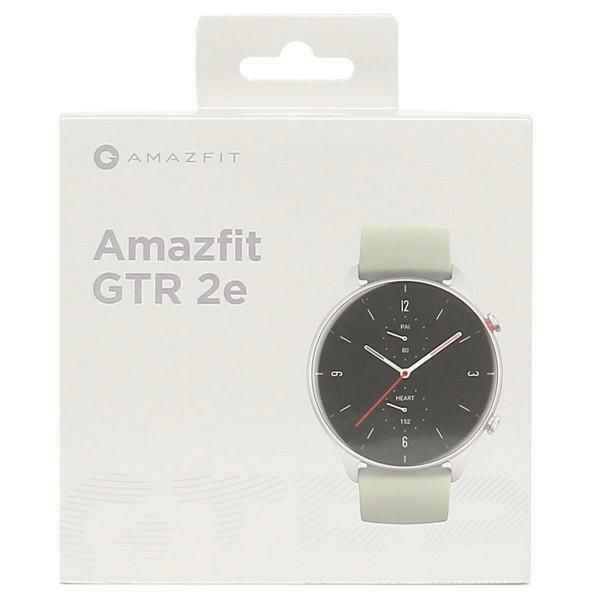 アマズフィット 時計 メンズ レディース ジーティーアール2イー 46mm 充電式クォーツ グリーン Amazfit SP170033C08 シリコン 詳細画像