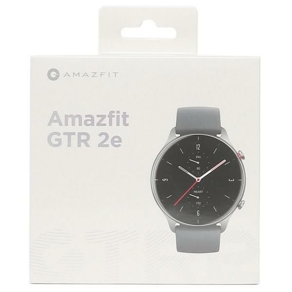 アマズフィット 時計 メンズ レディース ジーティーアール2イー 46mm 充電式クォーツ グレー Amazfit SP170033C09 シリコン 詳細画像