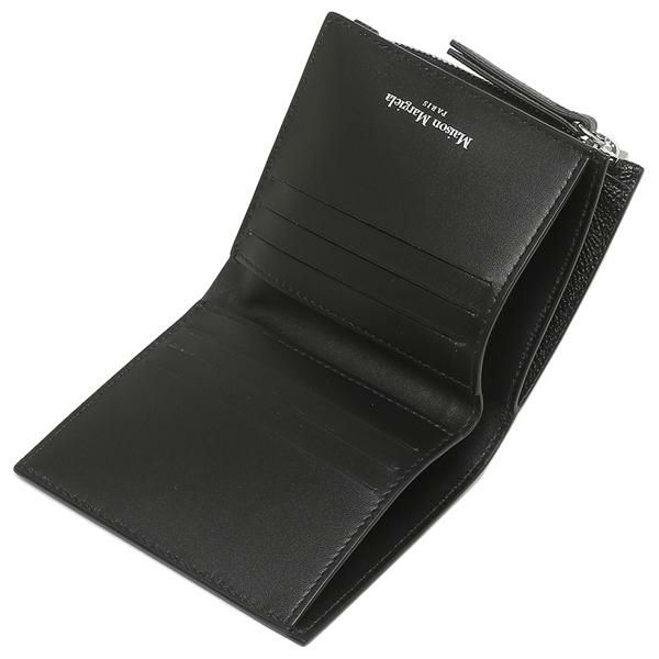 メゾンマルジェラ 二つ折り財布 コンパクト財布 ブラック メンズ Maison Margiela SA1UI0020 P4745 T8013 詳細画像