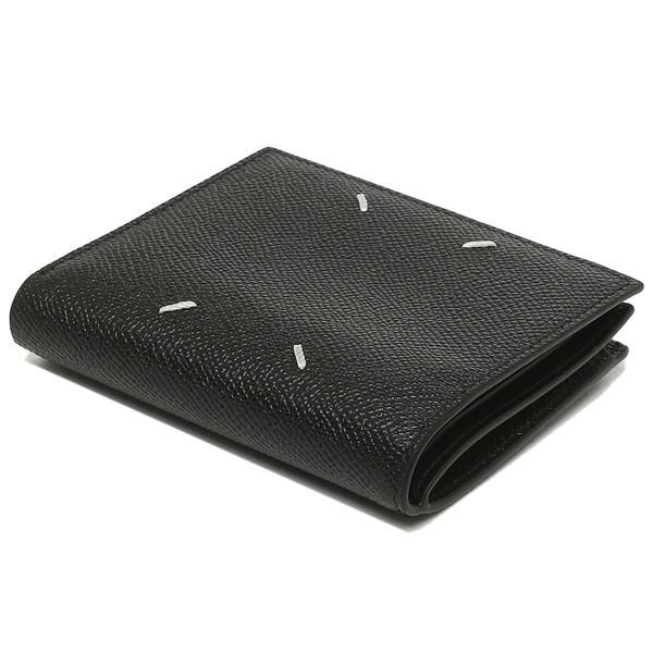 メゾンマルジェラ 二つ折り財布 コンパクト財布 ブラック メンズ Maison Margiela SA1UI0020 P4745 T8013 詳細画像