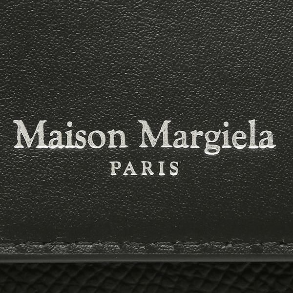 メゾンマルジェラ 二つ折り財布 コンパクト財布 ブラック メンズ Maison Margiela SA1UI0020 P4745 T8013 詳細画像