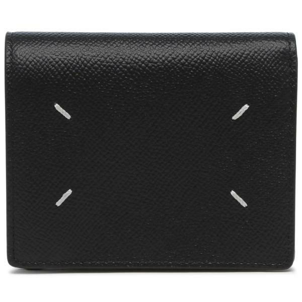 メゾンマルジェラ 二つ折り財布 コンパクト財布 ブラック メンズ レディース Maison Margiela SA3UI0007 P4745 T8013 詳細画像