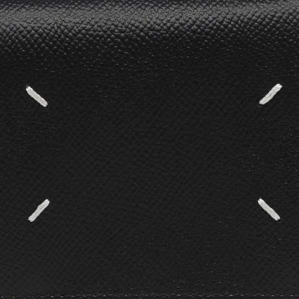 メゾンマルジェラ 二つ折り財布 コンパクト財布 ブラック メンズ レディース Maison Margiela SA3UI0007 P4745 T8013 詳細画像