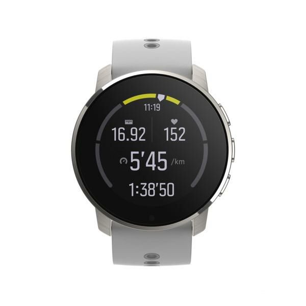 スント 時計 メンズ レディース 9ピーク 43mm 充電式クォーツ ホワイト SUUNTO SS050519000 シリコン