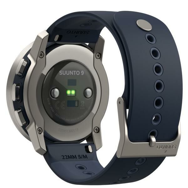 スント 時計 メンズ レディース 9ピーク 43mm 充電式クォーツ ブルー SUUNTO SS050520000 シリコン 詳細画像