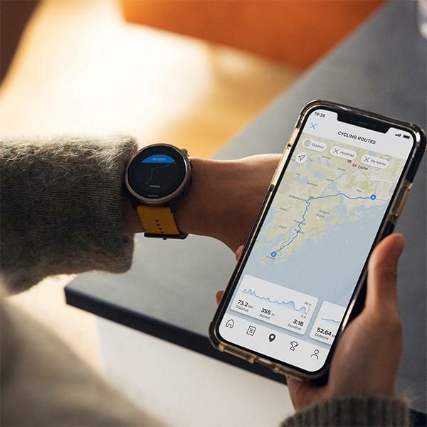 スント 時計 メンズ レディース 5ピーク 43mm 充電式クォーツ イエロー SUUNTO SS050731000 シリコン 詳細画像