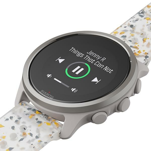 スント 時計 メンズ レディース 5ピーク 43mm 充電式クォーツ マルチ SUUNTO SS050736000 シリコン 詳細画像