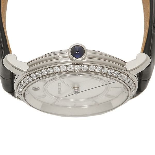 ブシュロン 時計 メンズ レディース エピュール 38 自動巻 シルバー ブラック BOUCHERON WA021102 レザー  【お取り寄せ商品】 詳細画像