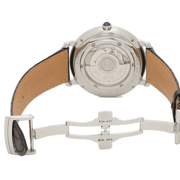 ブシュロン 時計 メンズ エピュール 42 自動巻 ブラック Boucheron Wa0214 レザー お取り寄せ商品 Axes