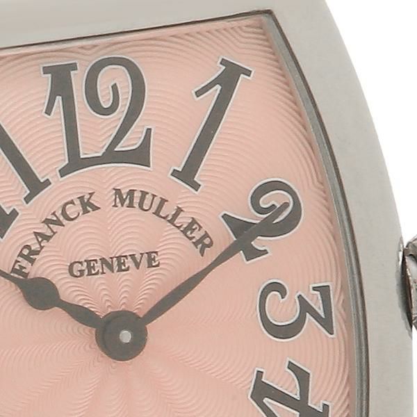 フランクミュラー 時計 レディース トノーカーベックス 29×25 クォーツ ピンク FRANCK MULLER 1752QZPNKPNK レザー  【お取り寄せ商品】 詳細画像