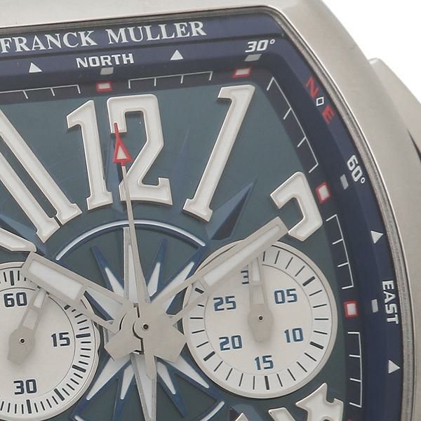 フランクミュラー 時計 メンズ ヴァンガードヨッティング 53×46 自動巻 ブルー FRANCK MULLER V45CCDTACYACHTB ファブリック  【お取り寄せ商品】 詳細画像