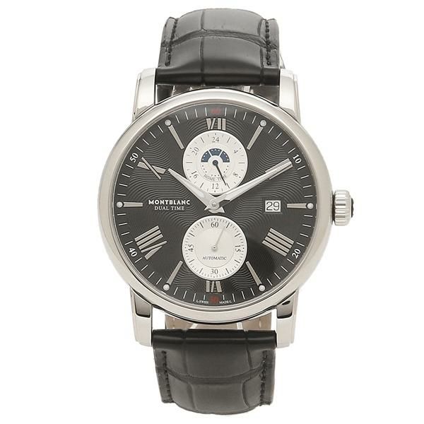 モンブラン 時計 メンズ 4810 42 自動巻 ブラック MONTBLANC 114858 レザー  【お取り寄せ商品】
