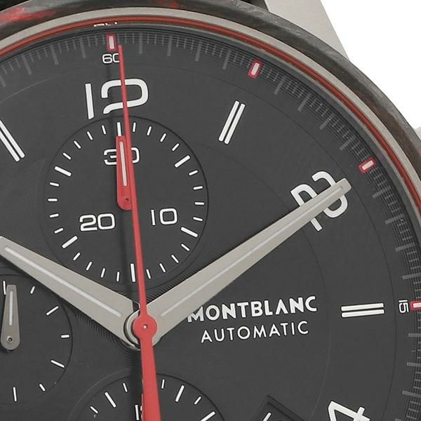 モンブラン 時計 メンズ タイムウォーカー 43 自動巻 ブラック MONTBLANC 114881 レザー  【お取り寄せ商品】 詳細画像