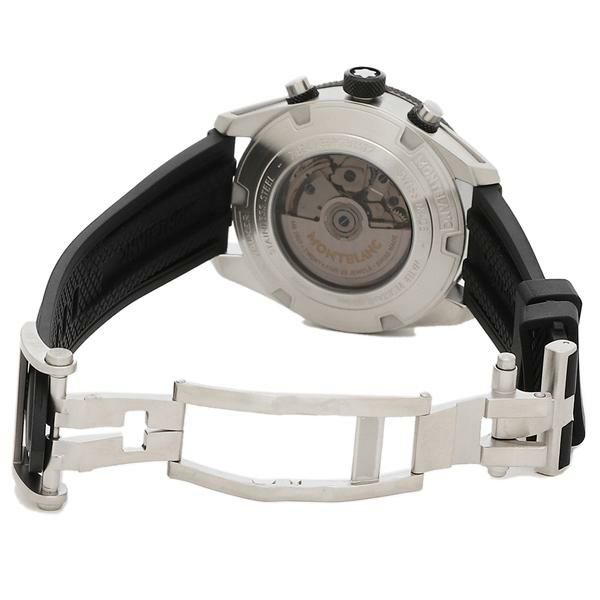 モンブラン 時計 メンズ タイムウォーカー 43 自動巻 ブラック MONTBLANC 116096 ラバー  【お取り寄せ商品】 詳細画像