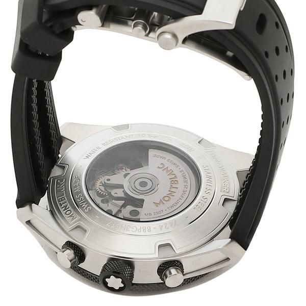 モンブラン 時計 メンズ タイムウォーカー 43 自動巻 ブラック MONTBLANC 116096 ラバー  【お取り寄せ商品】 詳細画像