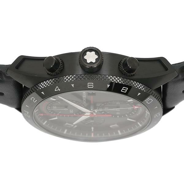 モンブラン 時計 メンズ タイムウォーカー 43 自動巻 ブラック MONTBLANC 116102 レザー  【お取り寄せ商品】 詳細画像