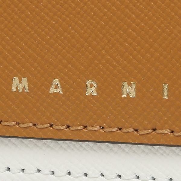 マルニ カードケース トランク コインケース フラグメントケース ブラウン マルチ メンズ レディース MARNI PFMO0025U2 LV520 Z540M 詳細画像