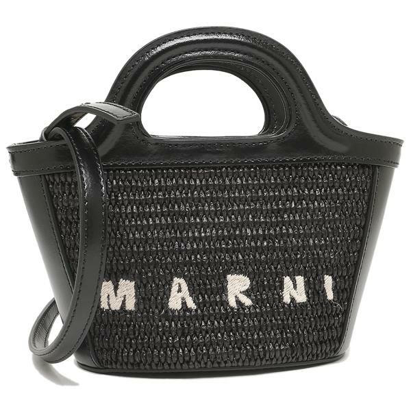 マルニ ハンドバッグ トロピカリア かごバッグ カゴバッグ ミニバッグ ブラック レディース MARNI BMMP0067Q0 P3860 00N99