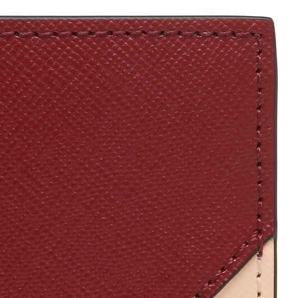 マルニ 二つ折り財布 トランク バイフォールドウォレット ミニ財布 レッド マルチ メンズ レディース MARNI PFMOQ14U13 LV520 Z541N 詳細画像