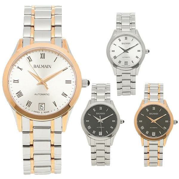 バルマン 時計 レディース クラシックアールグランデ 32mm 自動巻 BALMAIN B44513322 ステンレス