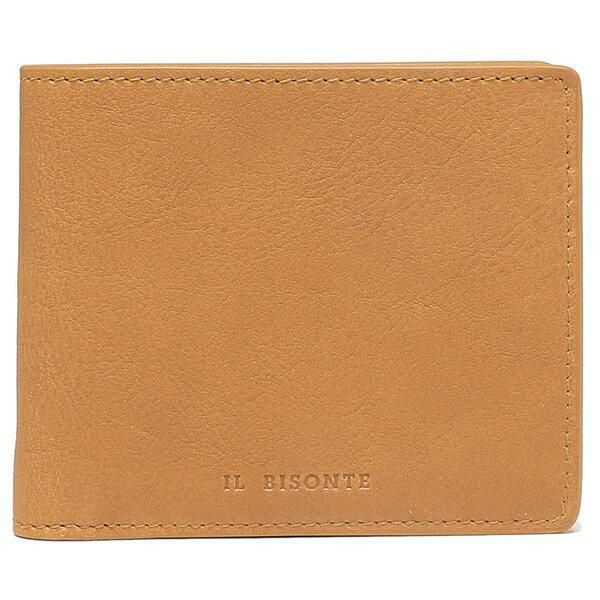 イルビゾンテ 二つ折り財布 メンズ レディース IL BISONTE SBW060 POX001 詳細画像