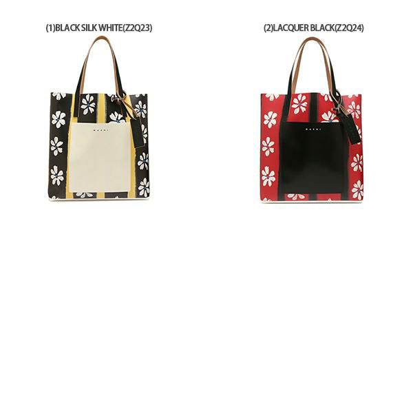 マルニ トートバッグ メンズ レディース MARNI SHMP0052A0 P4605 PVC 詳細画像