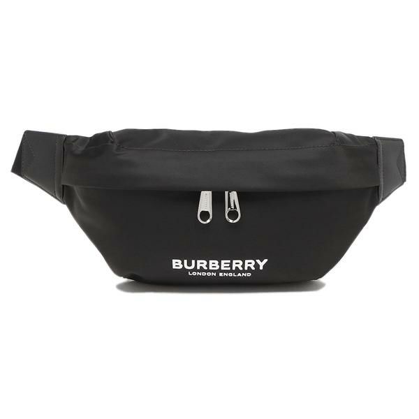 バーバリー ボディバッグ ウエストバッグ ソニー バムバッグ ブラック メンズ BURBERRY 8049095 A1189 詳細画像