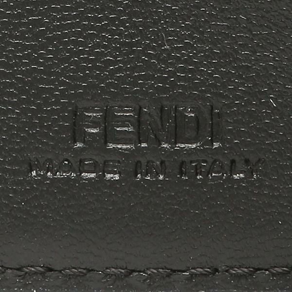 フェンディ 三つ折り財布 バゲット ミニ財布 ブラック レディース FENDI 8M0395 AAJD F0KUR 詳細画像