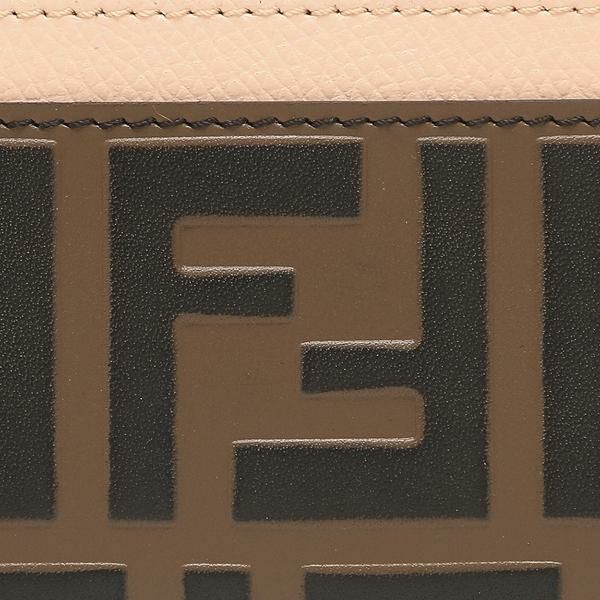 フェンディ カードケース エフイズフェンディ ブラウン ピンク レディース FENDI 8M0445 AAII F180F 詳細画像