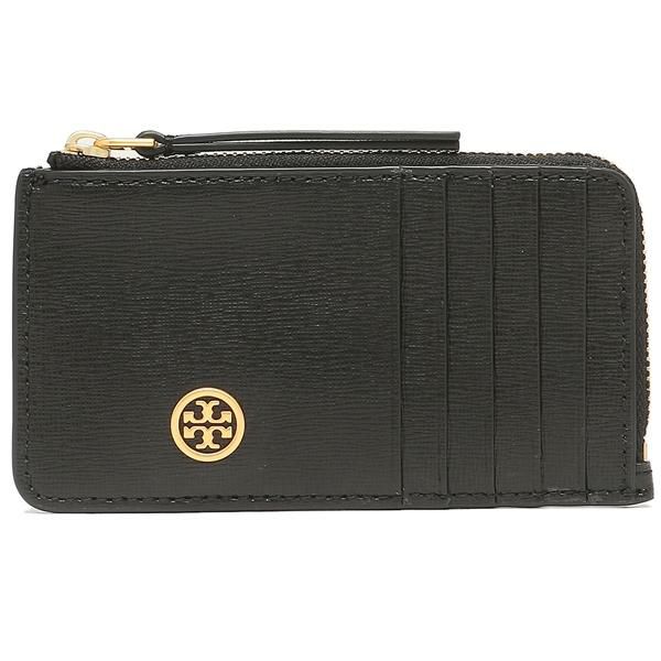 トリーバーチ カードケース ロビンソン ブラック レディース TORY BURCH 87162 001 詳細画像