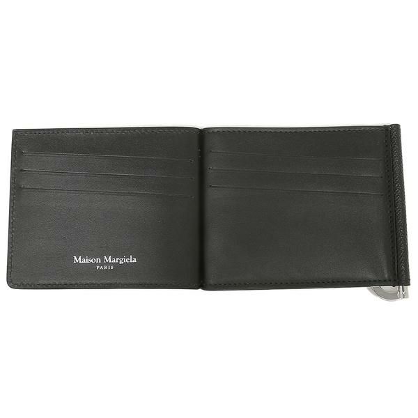 メゾンマルジェラ カードケース マネークリップ ブラック メンズ Maison Margiela S55UI0309 P4745 T8013 詳細画像