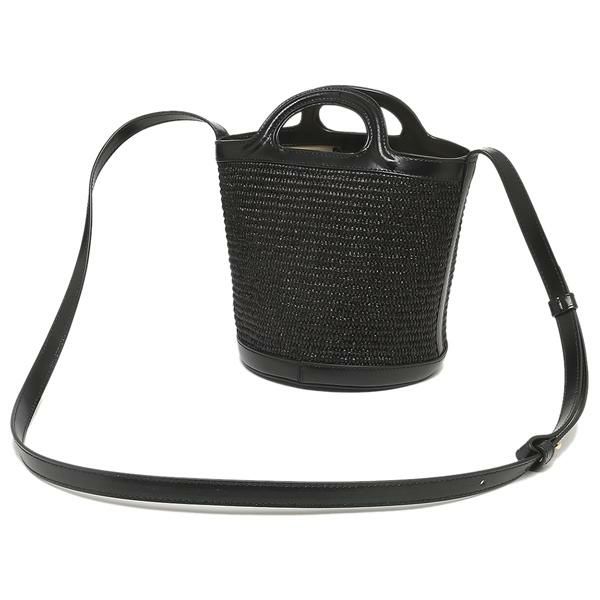 マルニ ハンドバッグ ショルダーバッグ トロピカリア かごバッグ バケットバッグ 2WAY ブラック レディース MARNI SCMP0056Q1 P3860 00N99 詳細画像