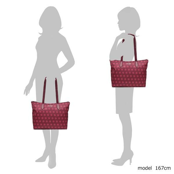 ケイトスペード アウトレット トートバッグ メル ボルドー レディース KATE SPADE K4872 500 A4対応 詳細画像