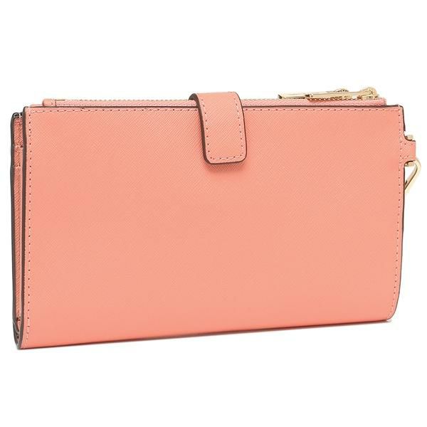 マイケルコース アウトレット 二つ折り財布 ジェットセットトラベル ピンク レディース MICHAEL KORS 35F8GTVW0L SHERBERT 詳細画像