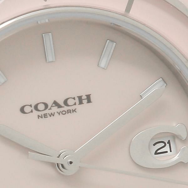 コーチ 時計 レディース プレストン 32mm クォーツ ピンク COACH