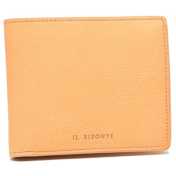 イルビゾンテ 二つ折り財布 ベージュ メンズ IL BISONTE SBW060 PVX001 NA226C