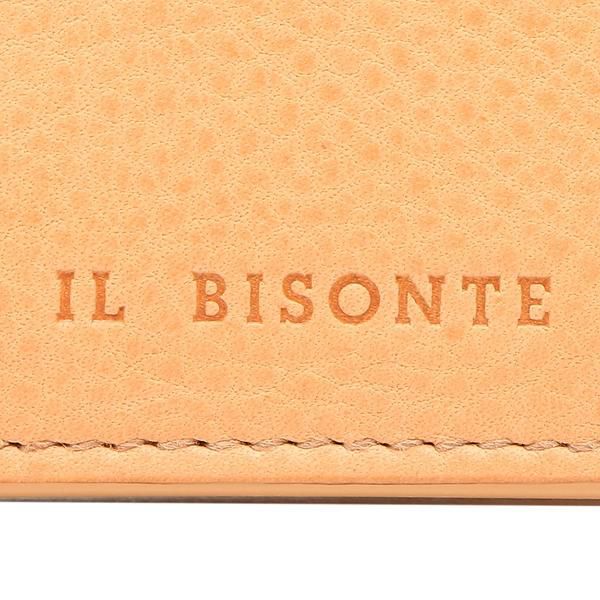 イルビゾンテ 二つ折り財布 ベージュ メンズ IL BISONTE SBW060 PVX001 NA226C 詳細画像