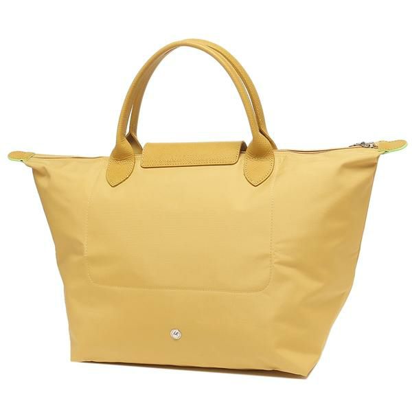 ロンシャン ハンドバッグ プリアージュ グリーン Mサイズ イエロー レディース LONGCHAMP 1623 919 452 詳細画像