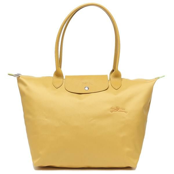 ロンシャン トートバッグ プリアージュ グリーン Lサイズ イエロー レディース LONGCHAMP 1899 919 452 A4対応 詳細画像