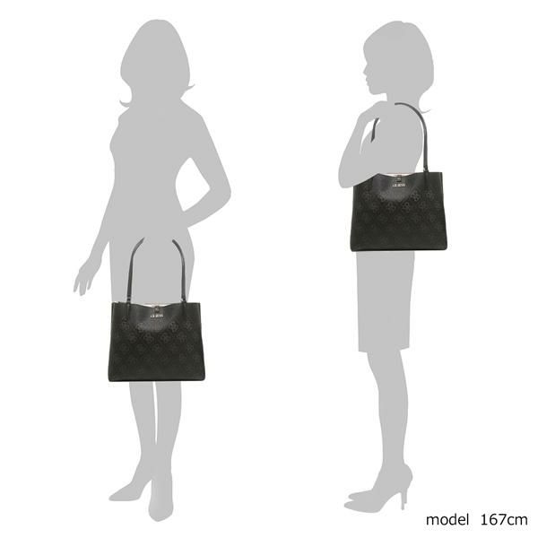 ゲス トートバッグ アマラ ブラック レディース GUESS SG849310 BLA A4対応 詳細画像