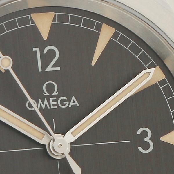 オメガ 時計 メンズ シーマスター 40mm 自動巻 ブラック シルバー OMEGA 220.10.40.20.01.001 ステンレス 詳細画像