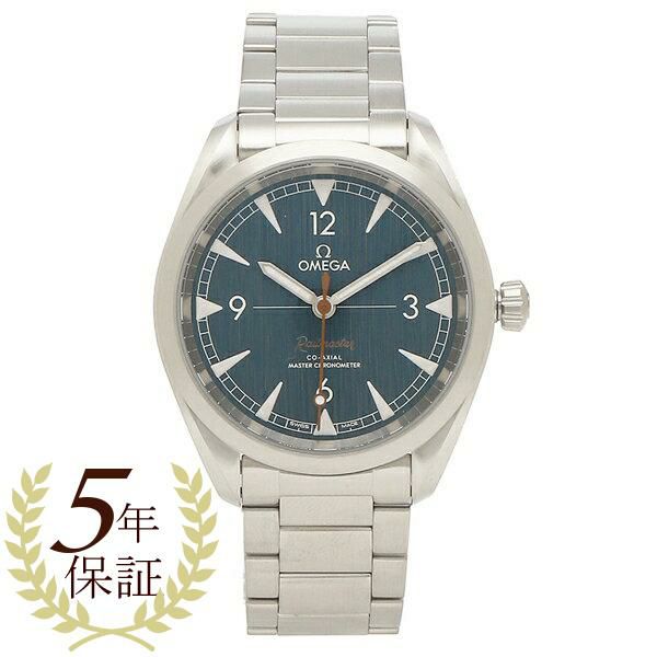 オメガ 時計 メンズ シーマスター 40mm 自動巻 ブルー シルバー OMEGA 220.10.40.20.03.001 ステンレス