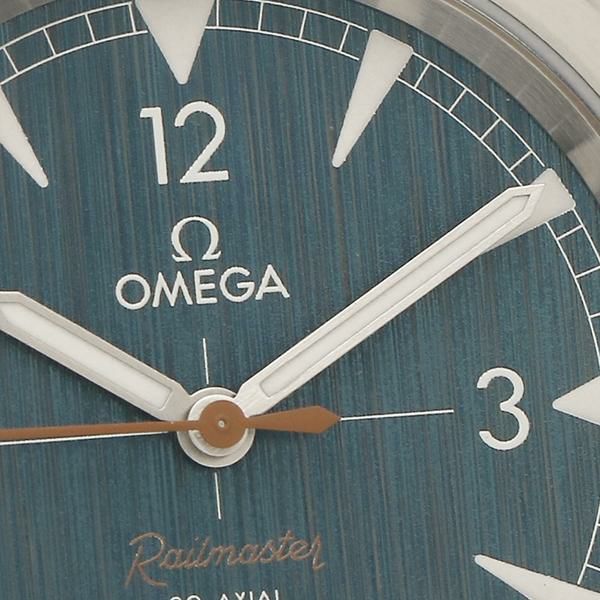 オメガ 時計 メンズ シーマスター 40mm 自動巻 ブルー シルバー OMEGA 220.10.40.20.03.001 ステンレス 詳細画像