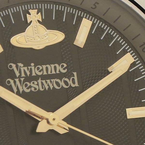 ヴィヴィアンウエストウッド 時計 メンズ 40mm クォーツ ブラック シルバー VIVIENNE WESTWOOD VV251BKSL ステンレス 詳細画像