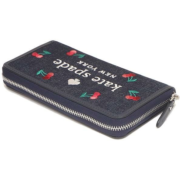 ケイトスペード アウトレット 長財布 エラ ブルーマルチ レディース KATE SPADE K6151 403 詳細画像