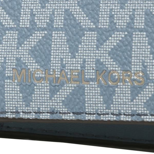 マイケルコース アウトレット 二つ折り財布 クーパー ブルー メンズ レディース MICHAEL KORS 36U9LCRF6B CHAMBRAY 詳細画像